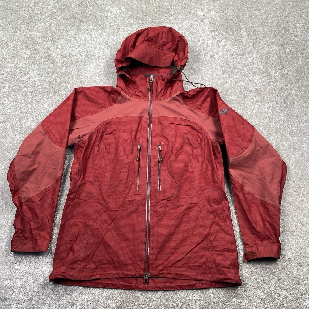 EMS Eastern Mountain Sports Hooded Zip Jacket Women's Size M Red‎